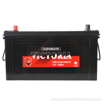 12v 100ah N100 95E41R lead-acid car starting battery